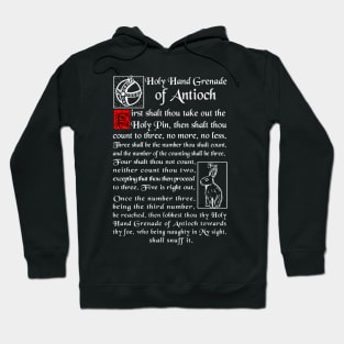 Holy Hand Grenade Of Antioch Hoodie